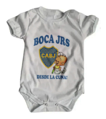 Body Bebe Blanco Oaky Boca Juniors