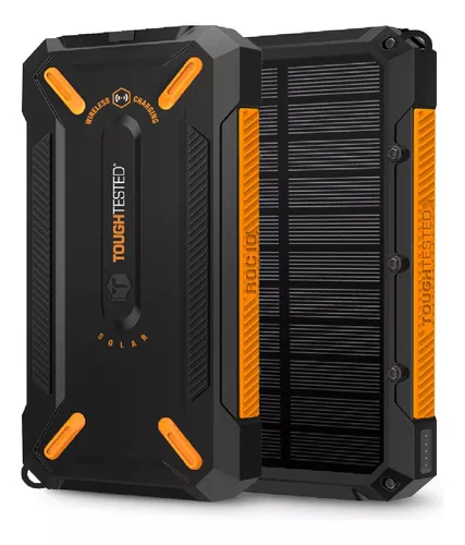 Cargador Portatil Powerbank 5w Panel Solar Luz Led 35800mah