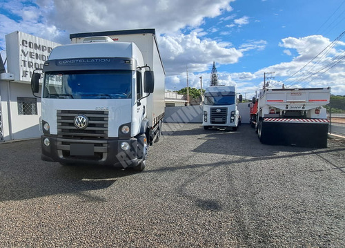 Vw 24280 6x2 Com Bau Saider Leito Teto Alto