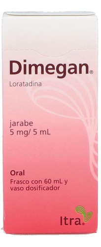 Dimegan Jarabe 100 Mg Caja Con Frasco Con 60 Ml