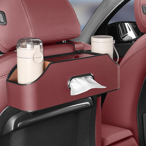 Caja De Almacenamiento Para Colgar En El Asiento Rojo