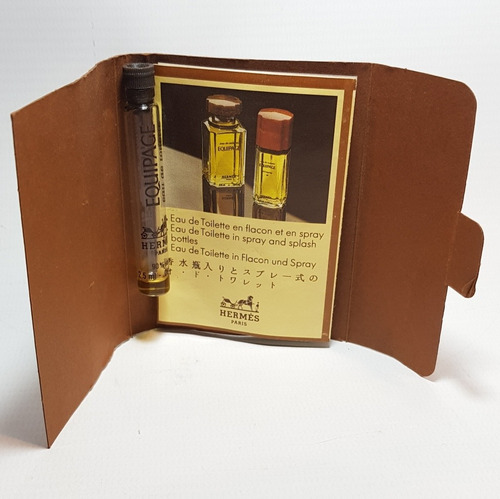 Imagen 2 de 7 de Perfume Hermes Antigua Muestra Catálogo Paris Ro 1861