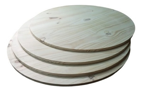 Imagen 3 de 5 de Circulo De Pino De 80 Cm