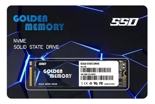 Disco Ssd M.2 256gb Golden Nvme Black