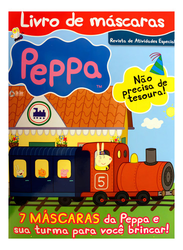 Peppa Pig - Livro De Máscaras, De Ed. On Line. Peppa, Vol. 1. Editorial On Line Editora, Capa Mole Em Português