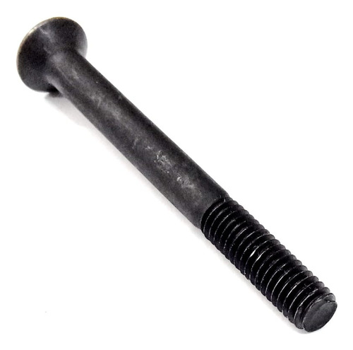 Parafuso Chato Allen M6 X 60mm Oxidado Preto - 10 Peças