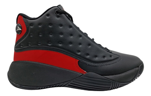 Tenis Caballero Basketball Pirma 2013 Sintético Piel Negro 