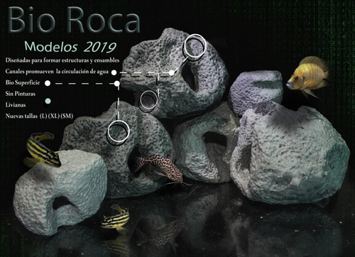 Rocas Acuario , Bio Roca, Cichlid Stone