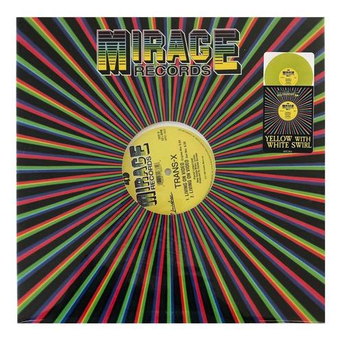 Trans-x - Living On Video(yellow)(12  Maxi Single) Vinilo