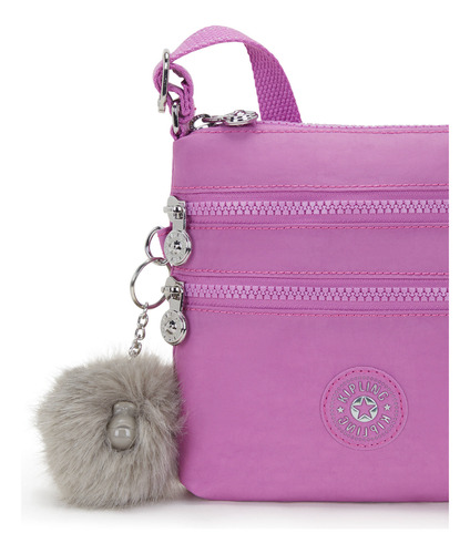 Bolsa Pequeña Kipling Mod. Alvar Xs Playfull Pink Original