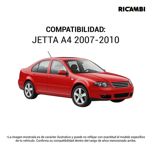 Par Discos Freno Delantero Para Jetta A4 2007 2008 2009 2010