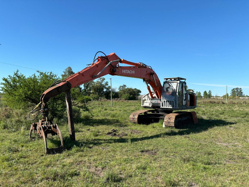 Retroexcavadora Hitachi Forestal De Banda