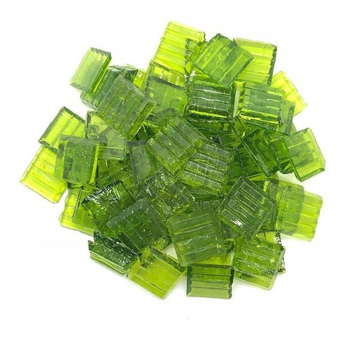 Venecitas Murvi Vitreas Verdes - V17 - Mosaiquismo - 100gr