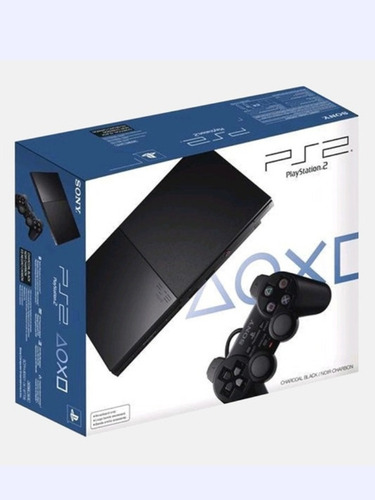 Imagen 2 de 7 de Consola Ps2 Slim Playstation2 Memory Joystick 32gb Regalos!!