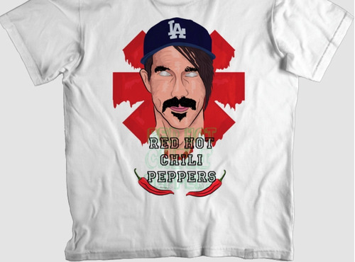 Camisa Poliéster  Red Hot Chili Peppers 05 - Anthony Kiedis