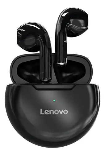 Auriculares Inalámbricos Tws Lenovo Ht38 Bluetooth Color Negro