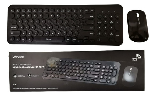 Kit Mouse Teclado Inalambrico Bluetooth Pc Tablet Celular