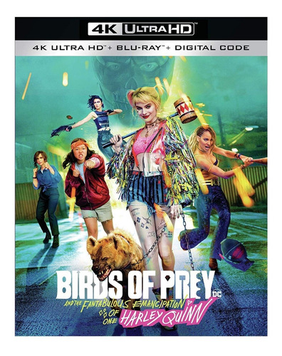 Imagen 1 de 2 de 4k Ultra Hd + Blu-ray Birds Of Prey / Aves De Presa