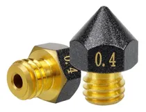 Comprar Pico De Bronce Teflonado Mk8 Hexagonal Ancho 0.4mm