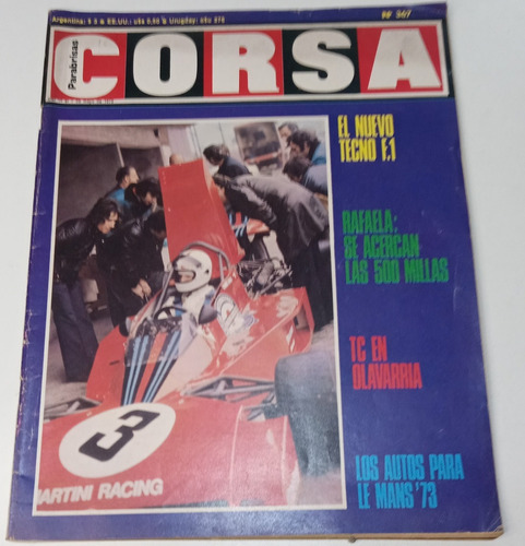 Revista Corsa Nº367 7 De Mayo 1973
