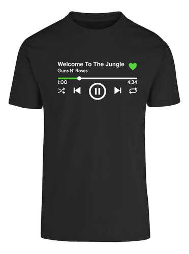 Playera Musical Guns N' Roses | Welcome To The Jungle