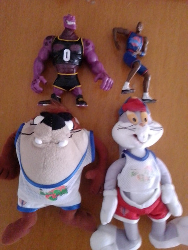 Lote 4 Figuras Space Jam Vintage 90s Originales