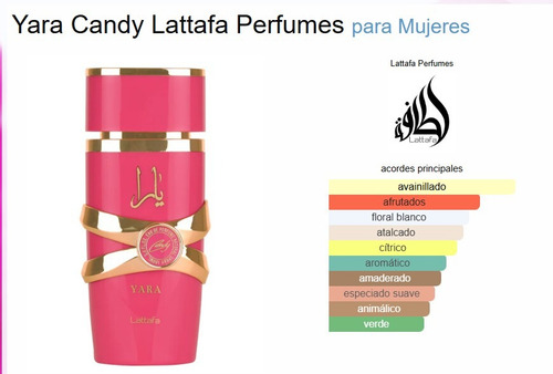 Lattafa Yara Candy Mujer X100ml Edp