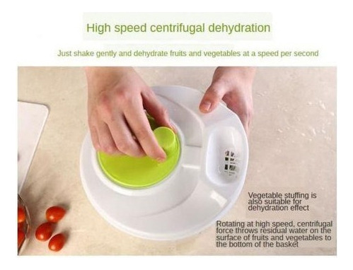 A 1 Ensaladera Grande De 5 Litros Para Lavar Verduras