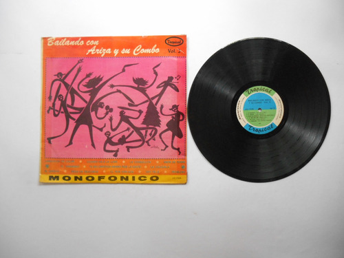 Ariza Y Su Combo Bailando Vol2 Lp Vinilo Edic  Colombia 1970