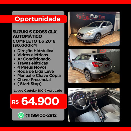 Suzuki S-Cross 1.6 16v Glx 4x2 Aut. 5p