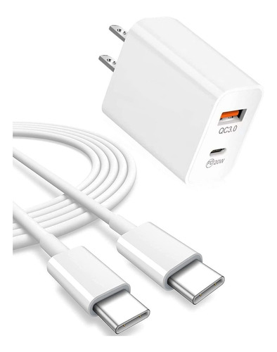 Cargador Tipo C De Carga Rápida Para Apple iPad Pro 12.9, Ip