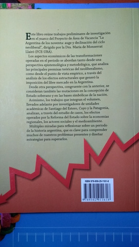 Neoliberalismo Y Crisis Del Est En La Arg. Los 90 * No EnvĂo (Usado)