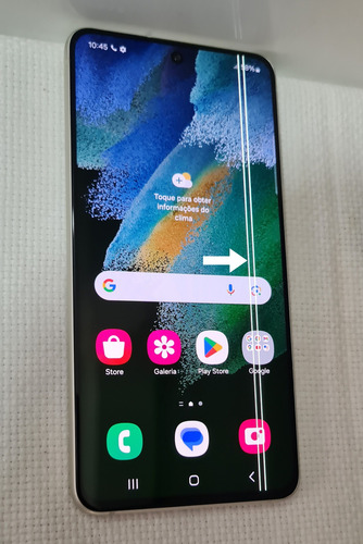 Samsung Galaxy S21 Fe 5g 128gb Sm-g990e Usado ( Com Linhas ) Verde
