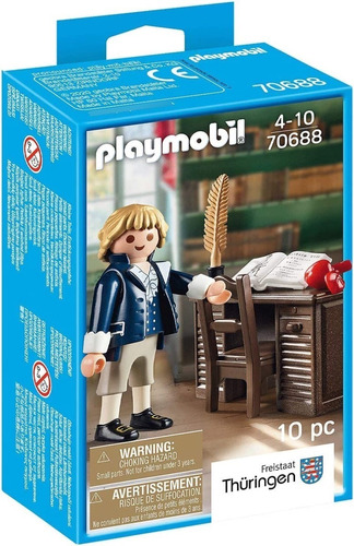 Playmobil 70688 Johann Friedrich Schiller  Edição Exclusiva