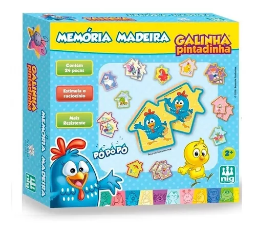 Dominó da Galinha Pintadinha (Lottie Dottie Toy Kids) 