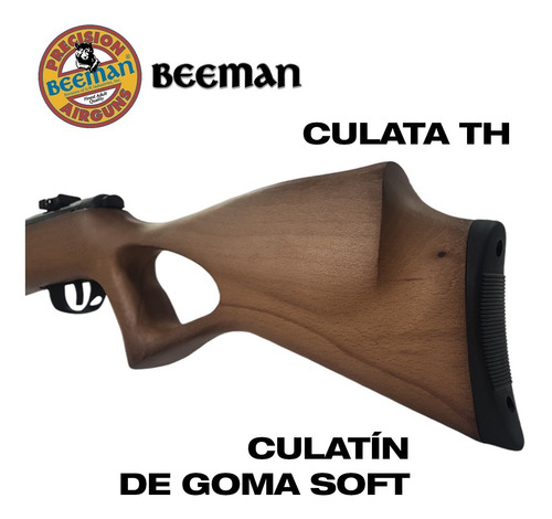 Imagen 5 de 10 de Rifle Aire Comprimido Beeman 1210 5,5 Mm
