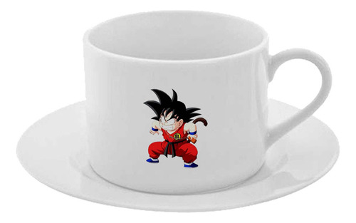 Taza Y Plato Desayuno Te Café Dragon Ball Cod A29