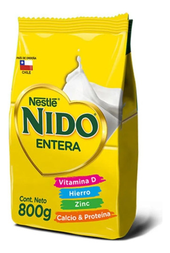 Leche En Polvo Instantanea Nido 800gr