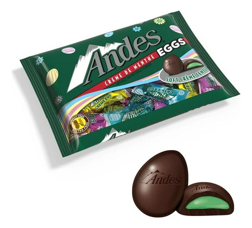 Huevos Chocolate De Menta Andes Creme De Menthe Eggs Pascua