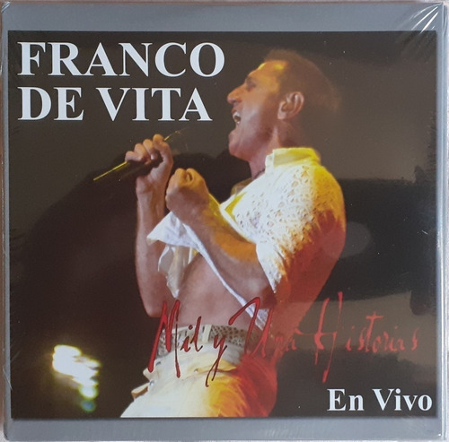 Cd Original Franco De Vita Mil Y Una Historias En Vivo Nuevo