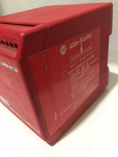 Allen Bradley 440r Zbr520az1 Rele De Seguridad Guardmaster (Usado)