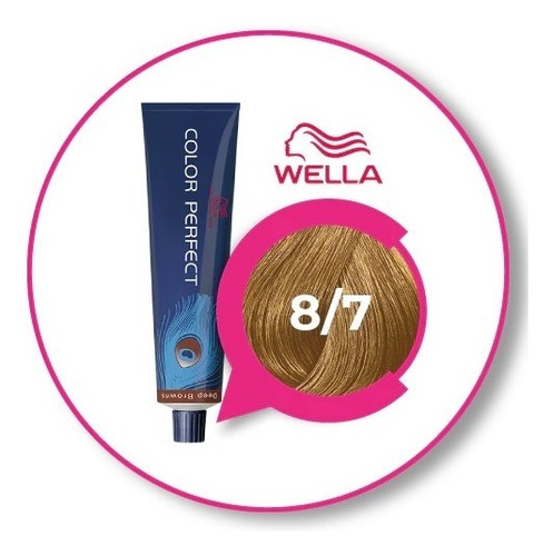 Tinte Wella Color Perfect 8/7 60ml