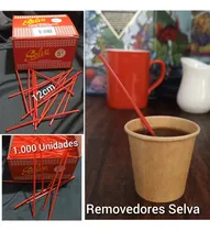 Comprar Removedores Para Cafe  1000 Unid Selva Rojos 