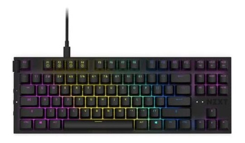 Teclado Mecánico Para Juegos Tkl De Función Nzxt -