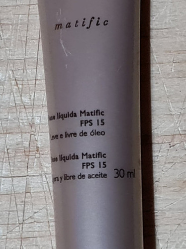 Caja Misteriosa Maquillaje Base Matific Fps 15 Natura Una