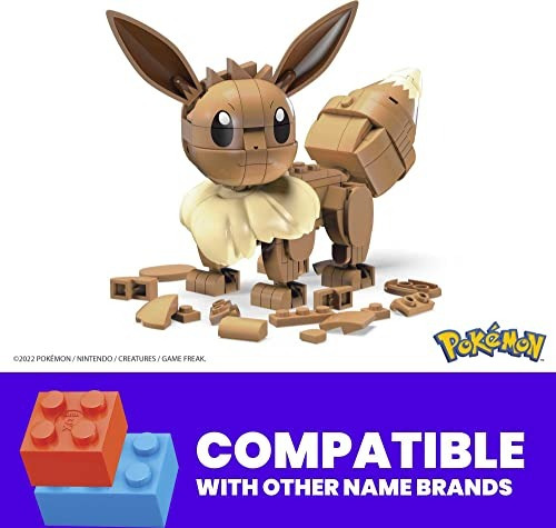 Conjunto De Construção De Brinquedos Mega Pokémon Build Show