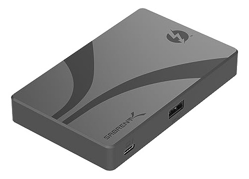 Hub Thunderbolt 4 Con Carga 60w Para Laptops, Dock Usb-c, 2x