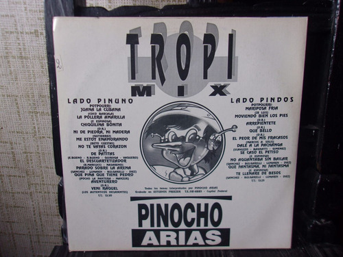 Vinilo Pinocho Arias Tropi Mix (Usado)