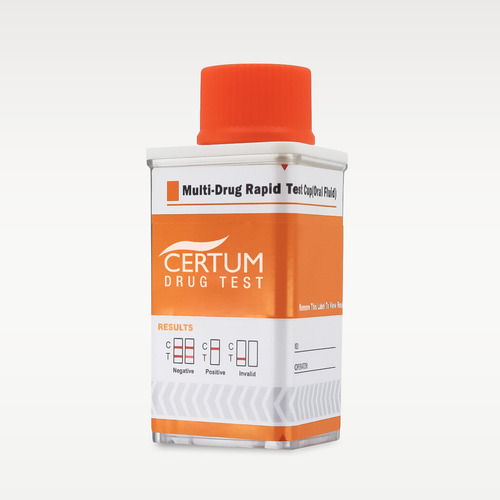 Prueba De Drogas En Saliva 5 Parámetros - Kit C/20 - Certum