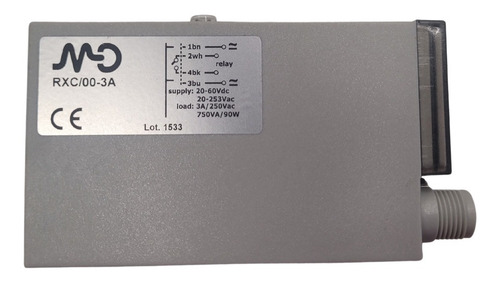 Sensor Fotoeléctrico Retroreflectivo Microdetectors Rxc003a